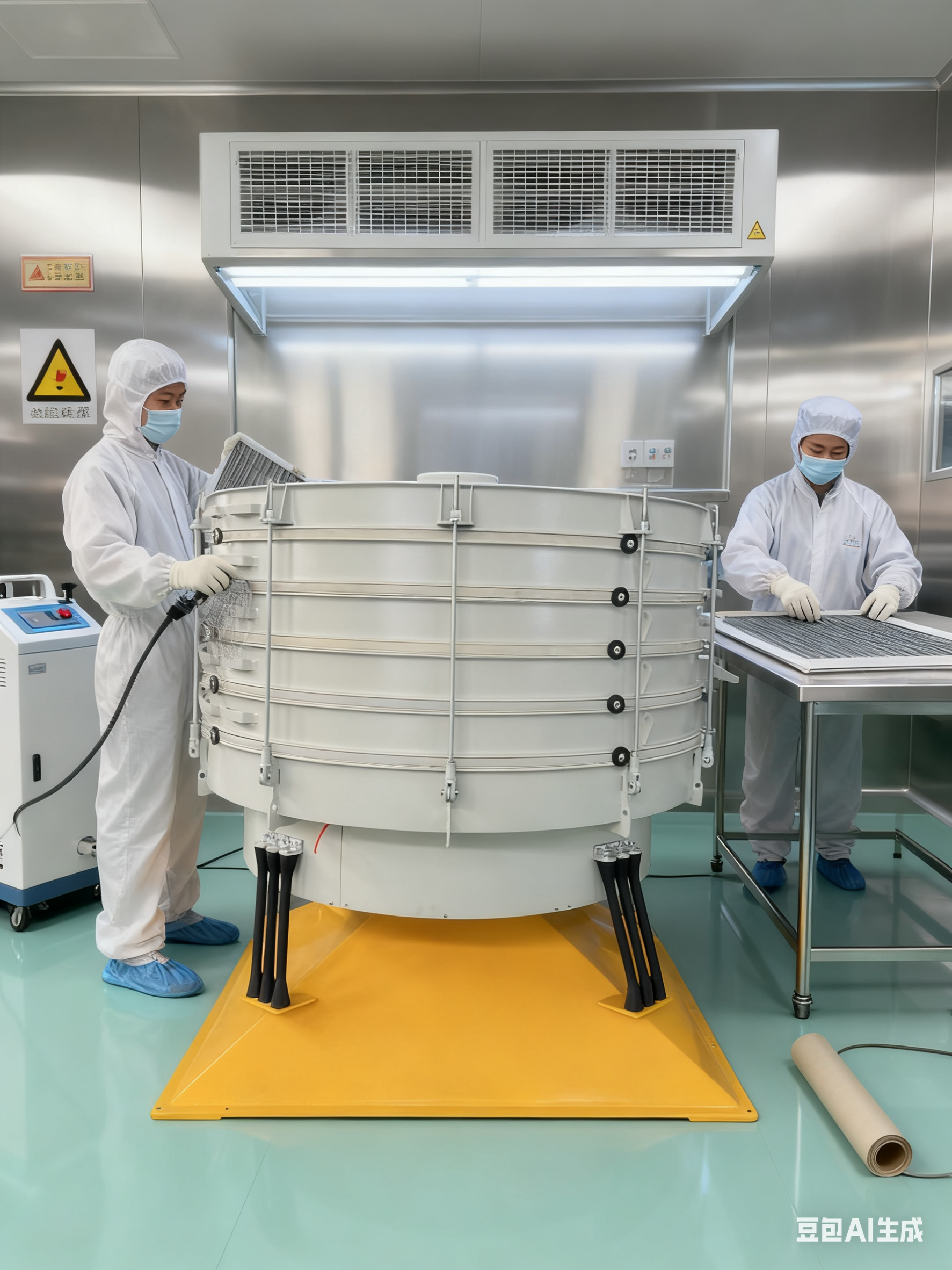 30分鐘，換料如換裝：探秘銀星圓形搖擺篩的“快速換產”藝術