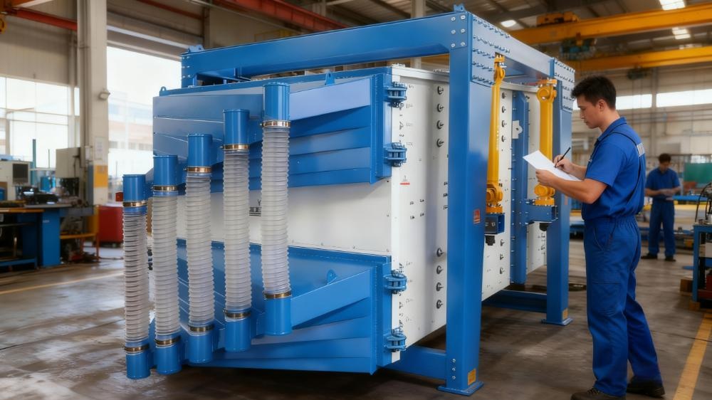 方形搖擺篩總“掉鏈子”？銀星3步保養法，石英砂篩分年省60%成本！