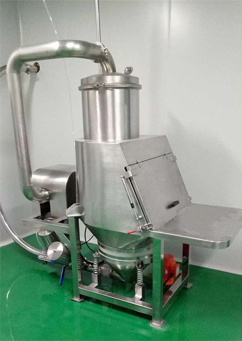 粉塵超標(biāo)、物料殘留？銀星無塵投料站+真空上料機，破解潔凈輸送難題